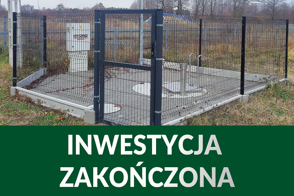 ZAKOŃCZONO BUDOWĘ SIECI KANALIZACJI SANITARNEJ W UL. PAPIERNIA W LIPSKU 